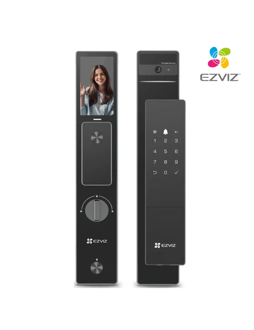 CERRADURA SMART C/RECON FACIAL, HUELLA Y TECLADO, WIFI, BLUETHOOTH CERRADURA SMART C/RECON FACIAL, HUELLA Y TECLADO, WIFI, BLUETHOOTH
