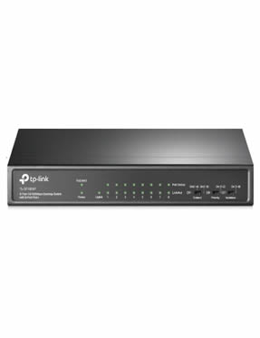 SWITCH 9P 10/100MBPS 8P POE +